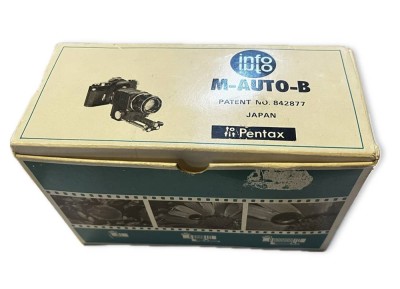 Auktion 366<br>PENTAX Balgengerät, M-AUTO-B, in Original Karton, Funktion nicht geprüft, Alters & Gebrauchsspuren [1]