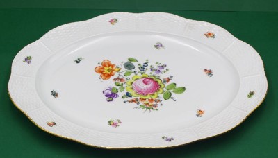 Auktion 366<br>grosse Fleischplatte, 