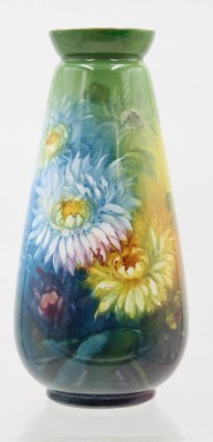 Auktion 374<br>schöne Vase, Franz Anton Mehlem, Bonn, um 1900, ca. H-20cm [1]