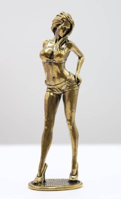 Auktion 366<br>erotische Messing-Figur, ca. H-10,5cm [1]