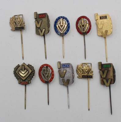 Auktion 366<br>10x Nadeln, IVV, ca. L-5cm [1]