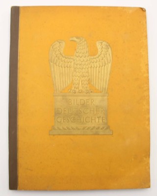 Auktion 366<br>Sammelalbum, Bilder Deutscher Geschichte, komplett, Altersspuren [1]