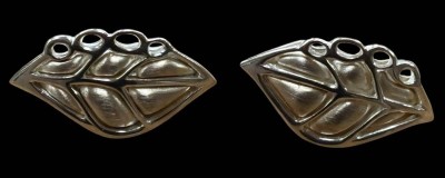 Auktion 366<br>Paar Silber-925- Ohrstecker, 4 gr., L-2 cm [1]