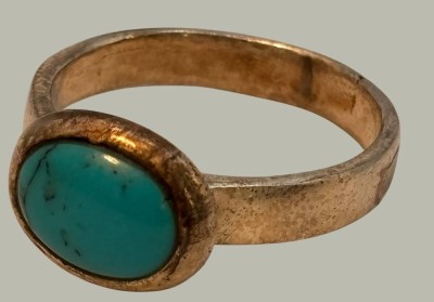 Auktion 366<br>Silberring-925- mit Türkis, RG 61, 5 gr. [1]