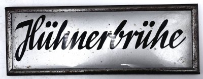 Auktion 366<br>vintage Schild 