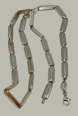Auktion 366<br>Stäbchenkette, Silber-925-, 