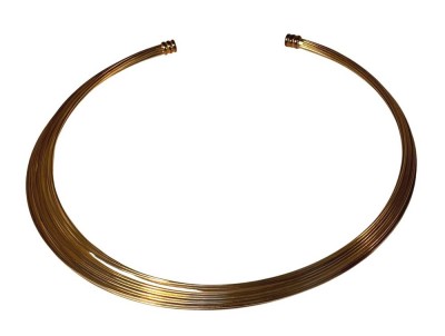 Auktion 366<br>offenes  Silber-925- Halsband, ca. 35 gr [1]