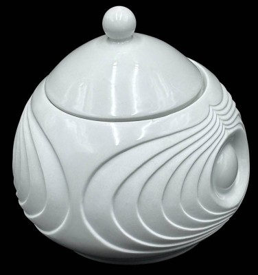 Auktion 367<br>gr. Op Art  Deckeldose 