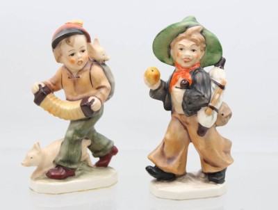 Auktion 367<br>2x div. Figuren, 50/60er Jahre, Friedel, je ca. H-15cm [1]