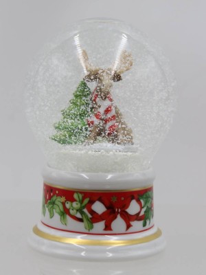 Auktion 367<br>kl. Schneekugel, Hutschenreuther, ca. H-11,5cm [1]