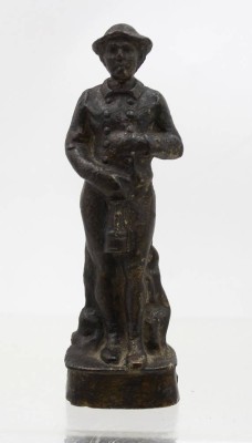 Auktion 367<br>Bergmann, wohl 30er Jahre, Bronze, unsigniert, ca. H-14,5cm [1]