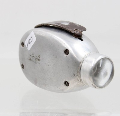 Auktion 367<br>Dynamo-Taschenlampe, älter, L-10,5cm [1]