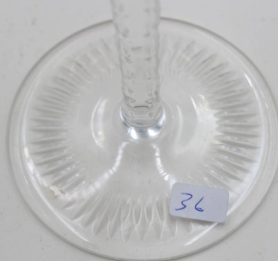 Auktion 367<br>6x Wein-Römer, wohl WMF Crystal-Cabinet, Buntglas beschliffen, je ca. H-20,8cm [1]