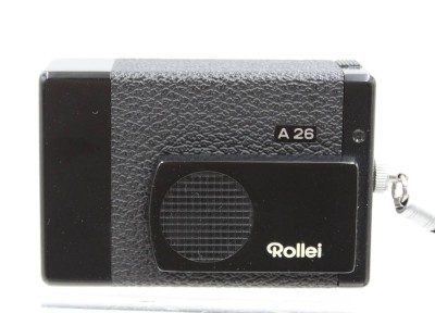 Auktion 367<br>Fotoapparat, Rollei A 26, 70er Jahre, Funktion nicht geprüft [1]