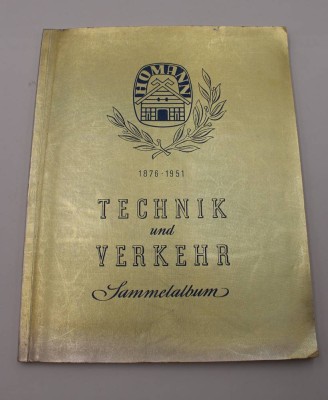 Auktion 367<br>Sammelalbum, Technik und Verkehr, kompl., Altersspuren [1]