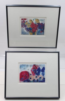 Auktion 367<br>2x Kunstdrucke von Nolde, je gerahmt/Glas, RG 30 x 35cm [1]
