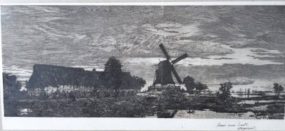 Auktion 369<br>Hans  am ENDE   (1864-1918), grosse Radierung 