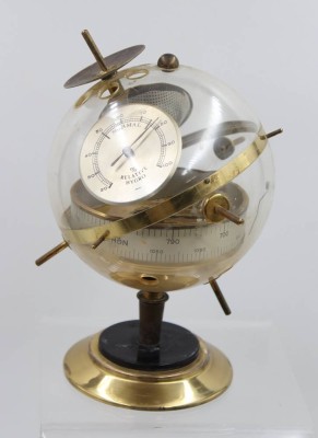 Auktion 367<br>Space Age Wetterstation, ungemarkt, Altersspuren, ca. H-20cm [1]