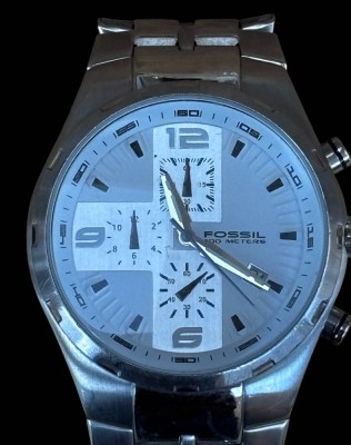 Auktion 367<br>Fossil Blue Quartzuhr CH-2489, kaum getragen, Werk nicht geprüft [1]