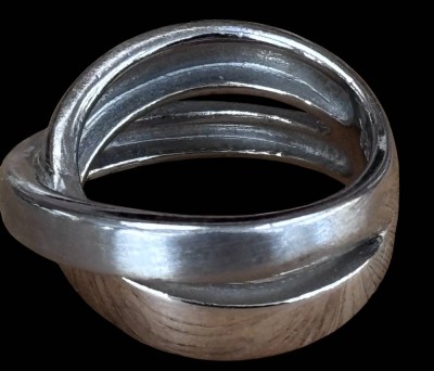 Auktion 367<br>Silberring-925-, Kronenmarke, RG 53, 8,31 gr. [1]