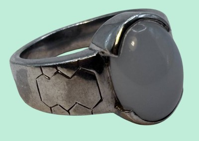 Auktion 367<br>Silberring-925- mit Mondstein, RG 56, 7,1 gr. [1]