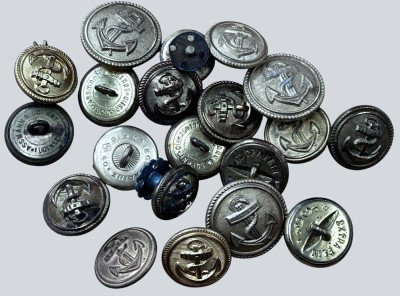 Auktion 367<br>ca. 20 alte Marineknöpfe, unterschiedlich [1]