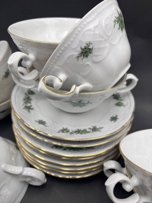 Auktion 367<br>8x Suppentassen mit U.T. 