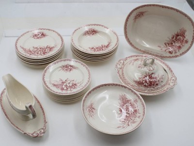 Auktion 367<br>Kinderserviceteile, Villeroy & Boch, Feldblume, 22 Teile, älter [1]