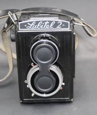 Auktion 367<br>sowjetische Lubitel 2 Mittelformat-TLR-Filmkamera (zweiäugige Spiegelreflexkamera), 1956-1980, [1]