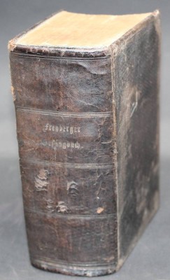 Auktion 367<br>Freyberger Gesangsbuch von 1803, guter Zustand, 1564 Seiten! [1]