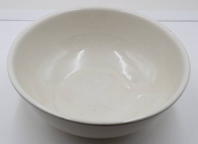 Auktion 367<br>gr. Rührschüssel, VEB Steingutwerke Torgau, ca. H-10,5cm D-30,5cm [1]