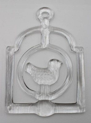 Auktion 374<br>Sonnenfänger aus Glas von Kosta Boda, Entw. Bertil Vallien, ca. 25,5 x 18cm [1]