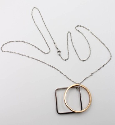 Auktion 367<br>Modeschmuck-Kette mit gr. Anhänger, Calvin Klein, ca. L-84cm Anh. L-4,5cm [1]