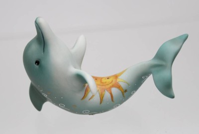 Auktion 367<br>Delphin, Goebel, Serie Live on the Ocean Waves, ca. H-8,5cm [1]