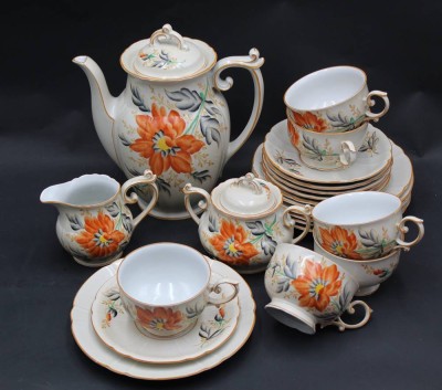 Auktion 367<br>Vintage Kaffeeservice 