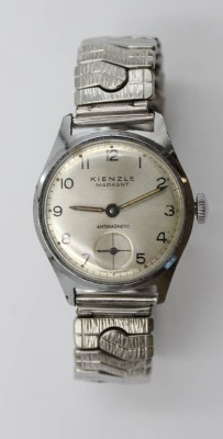 Auktion 367<br>Vintage-Armbanduhr, Kienzle Markant, Handaufzug, Werk läuft, Tragespuren, D-3cm [1]