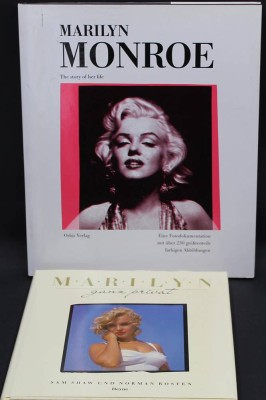 Auktion 367<br>2 Bildbände über Marilyn Monroe [1]
