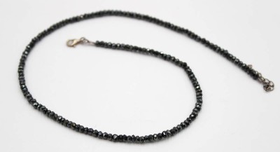 Auktion 367<br>Halskette, Spinell, Silberschließe, L-42cm [1]
