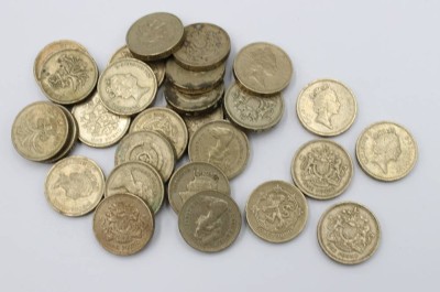 Auktion 367<br>Münzkonvolut, Pfund, neuzeitl. [1]