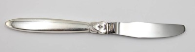 Auktion 367<br>Dessertmesser, Georg Jensen, Cactus, Sterlinggriff, L-20,5cm [1]
