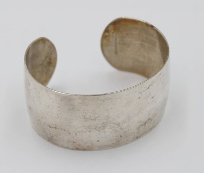 Auktion 367<br>breite 925er Silber Armspange, 41,8gr., B-3,5cm [1]