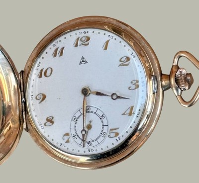 Auktion 367<br>vergoldete Sprungdeckel Taschenuhr 