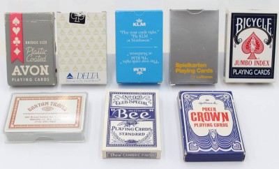 Auktion 367<br>8x Kartenspiele, wohl komplett [1]