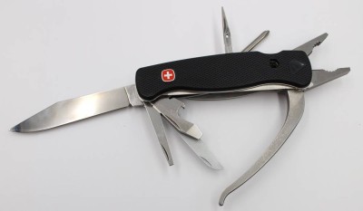 Auktion 367<br>Multitool, Lederetui, guter Zustand, ca. L-15cm [1]