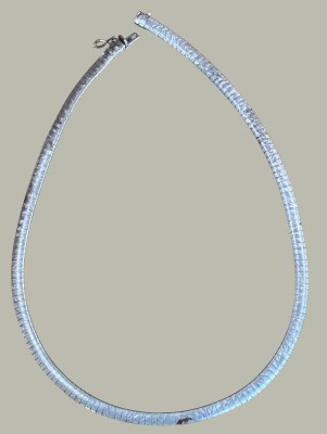 Auktion 367<br>Silber Halskette-835-, L-ca. 43 cm, 35,6 gr., Sicherheitsacht [1]