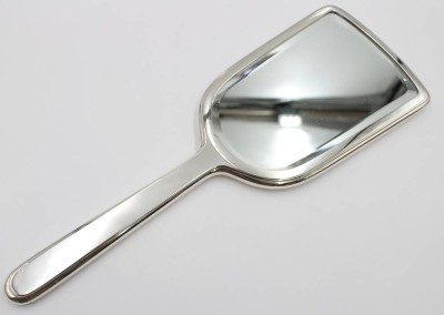 Auktion 367<br>Handspeigel, WMF, versilbert, ca. L-30,5cm [1]