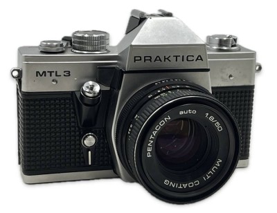 Auktion 367<br>Praktica MTL3 Kamera, inkl. Objektiv, Alters & Gebrauchsspuren [1]