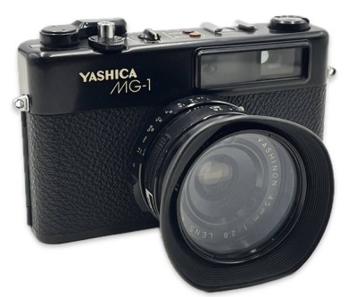 Auktion 367<br>Yashica MG-1 Kamera, inkl. Objektiv, Alters & Gebrauchsspuren [1]