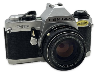 Auktion 367<br>Pentax MG Kamera, inkl. Objektiv, Alters & Gebrauchsspuren [1]