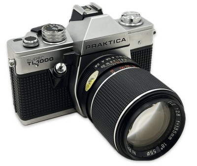 Auktion 367<br>Praktica Super TL1000 Kamera, inkl. Objektiv, Alters & Gebrauchsspuren [1]
